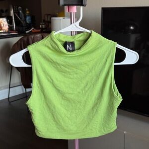 Naked Wardrobe Vibrant Green 2-piece set